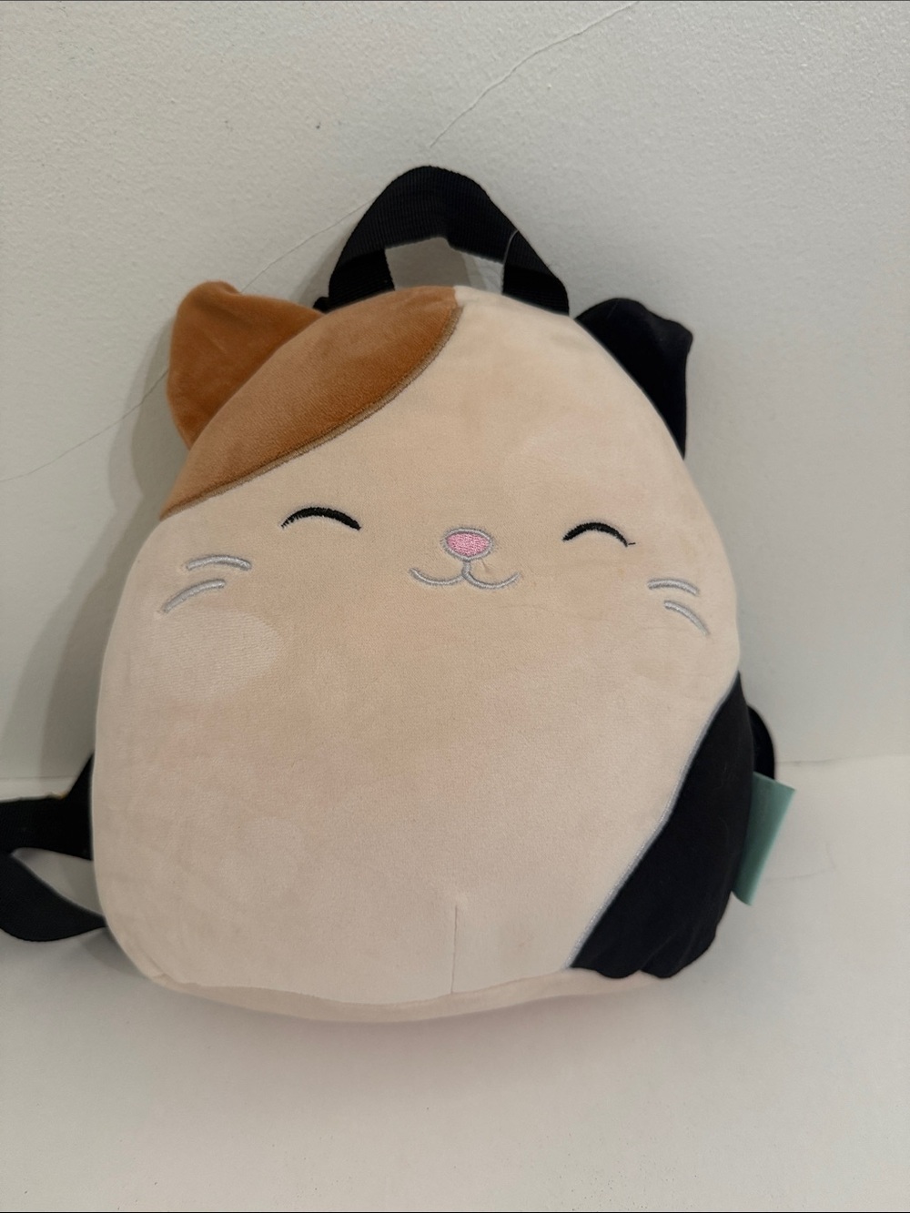 Squishmallows Cam the Calico Cat Plush Mini Backpack Ultra Soft NEW